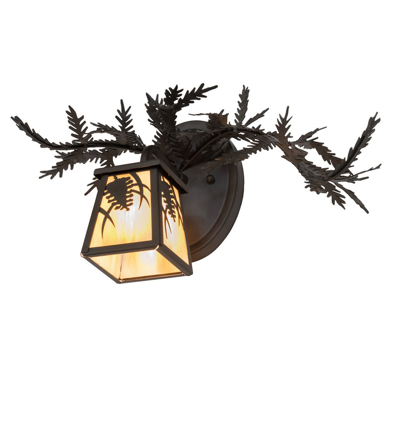 Meyda Tiffany 261549 One Light Wall Sconce, Oil Rubbed Bronze