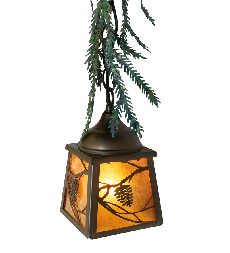 Meyda Tiffany 261863 One Light Pendant, Antique Copper