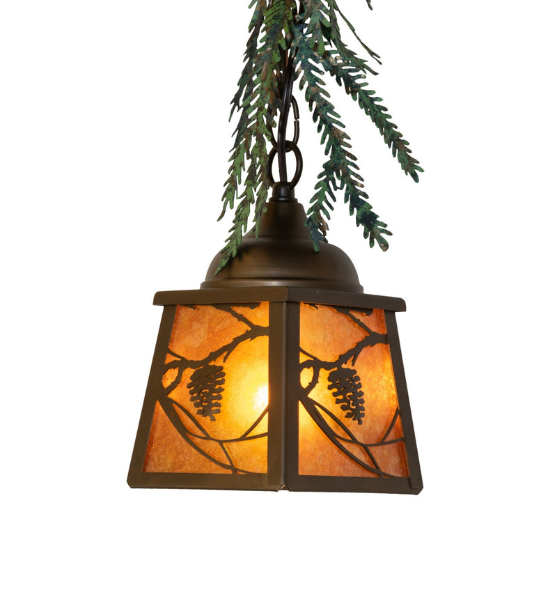 Meyda Tiffany 261863 One Light Pendant, Antique Copper