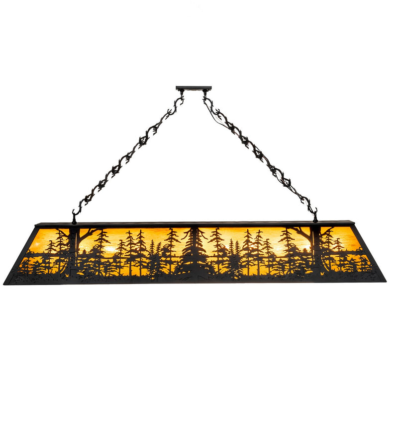Meyda Tiffany 261972 11 Light Pendant, Textured Black
