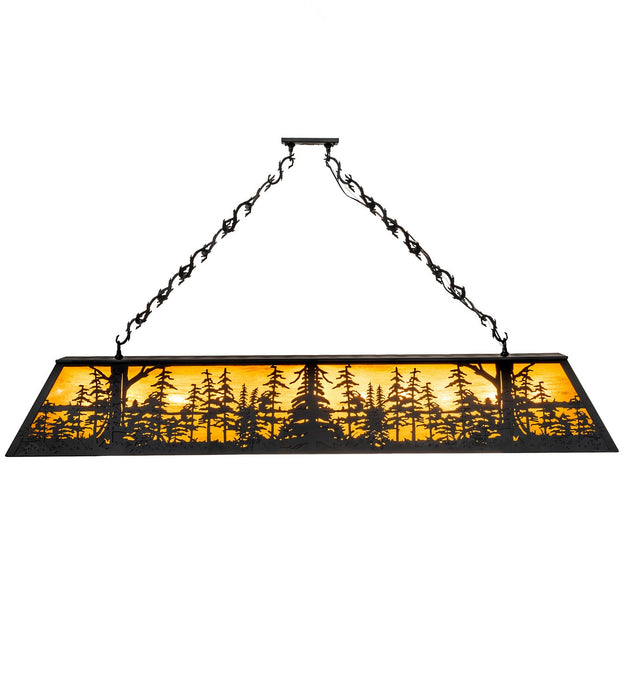 Meyda Tiffany 261972 11 Light Pendant, Textured Black