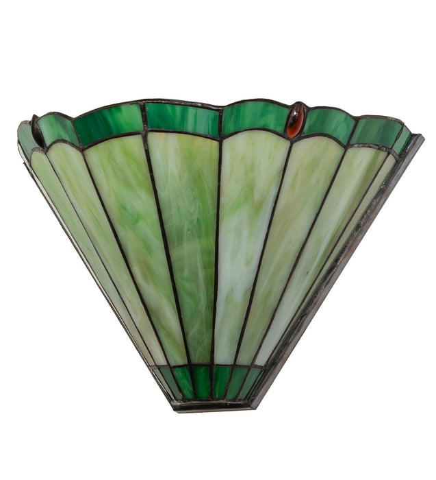 Meyda Tiffany 262091 Two Light Wall Sconce, Antique Brass