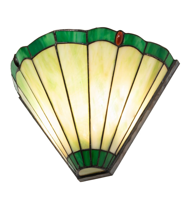 Meyda Tiffany 262091 Two Light Wall Sconce, Antique Brass