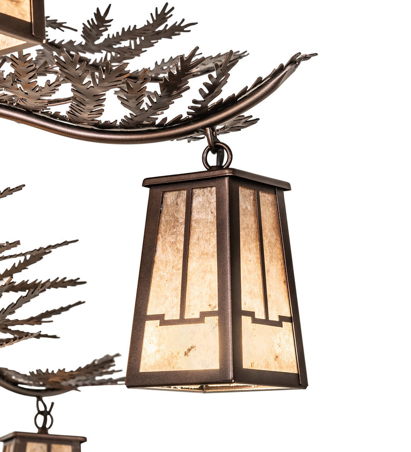 Meyda Tiffany 262112 12 Light Chandelier, Mahogany Bronze