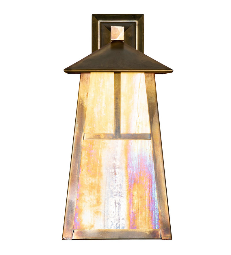 Meyda Tiffany 262161 One Light Wall Sconce, Vintage Brass
