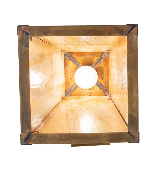 Meyda Tiffany 262161 One Light Wall Sconce, Vintage Brass