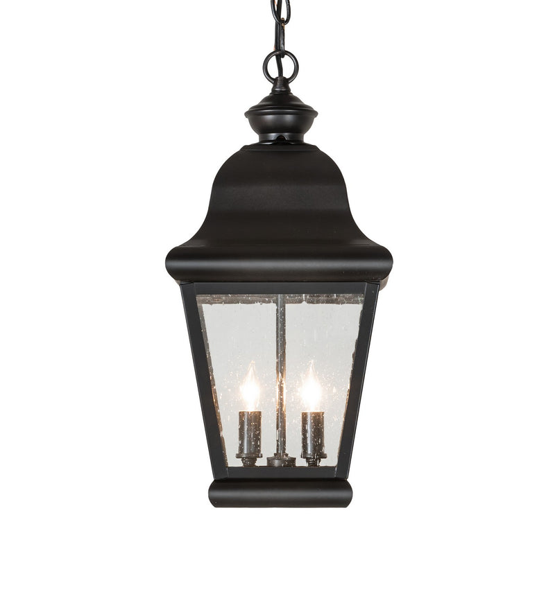 Meyda Tiffany 263180 Two Light Pendant, Black Patina