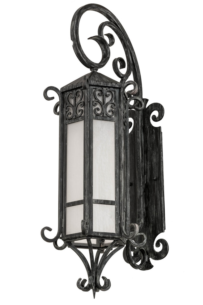 Meyda Tiffany 263205 One Light Wall Sconce, Antique Iron Gate