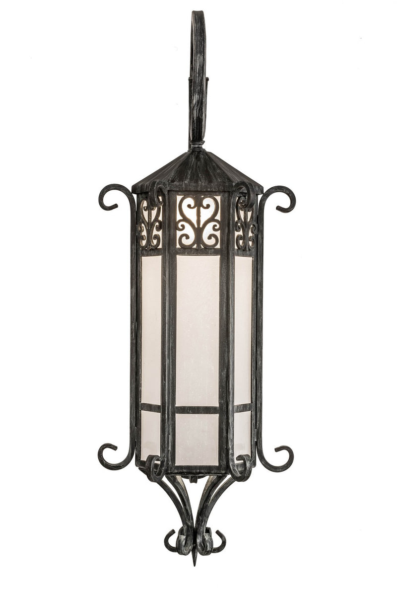 Meyda Tiffany 263205 One Light Wall Sconce, Antique Iron Gate