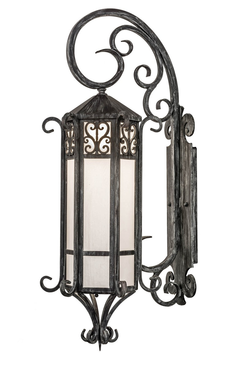 Meyda Tiffany 263205 One Light Wall Sconce, Antique Iron Gate