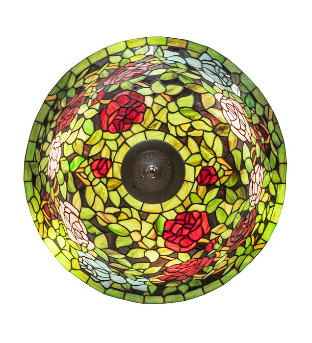 Meyda Tiffany 263401 Six Light Pendant, Mahogany Bronze