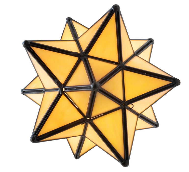Meyda Tiffany 263550 One Light Pendant, Solar Black