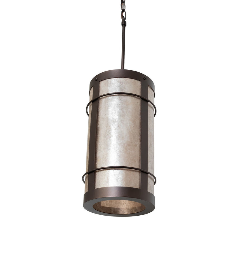 Meyda Tiffany 263574 One Light Pendant, Mahogany Bronze