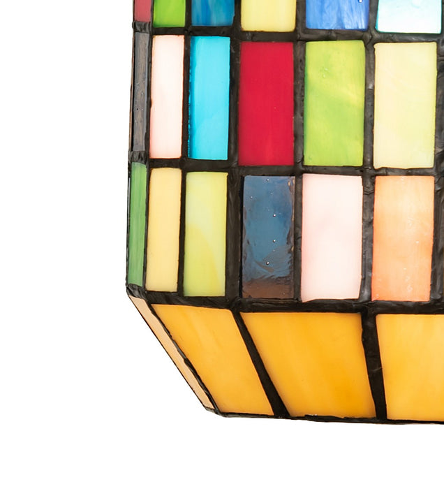 Meyda Tiffany 264512 One Light Pendant, Mahogany Bronze