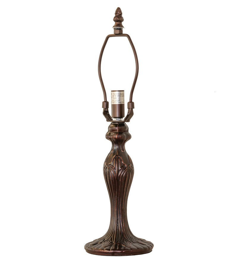 Meyda Tiffany 264693 One Light Base, Mahogany Bronze