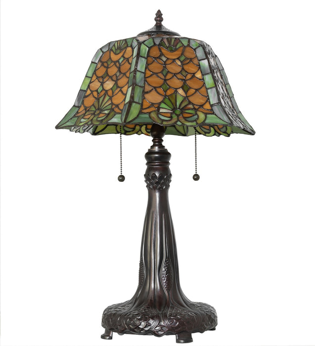 Meyda Tiffany 264839 Two Light Table Lamp
