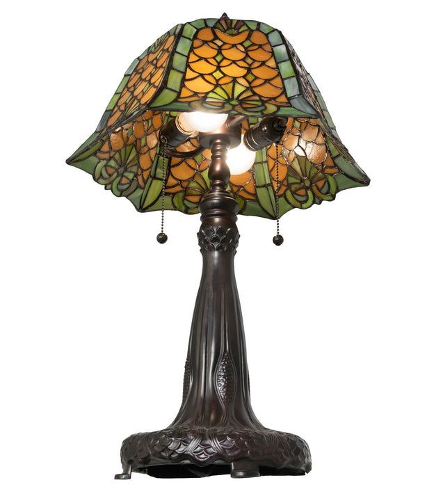 Meyda Tiffany 264839 Two Light Table Lamp
