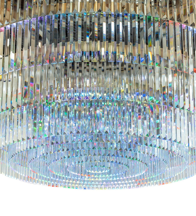 Meyda Tiffany 264876 LED Chandelier, Natural Brass
