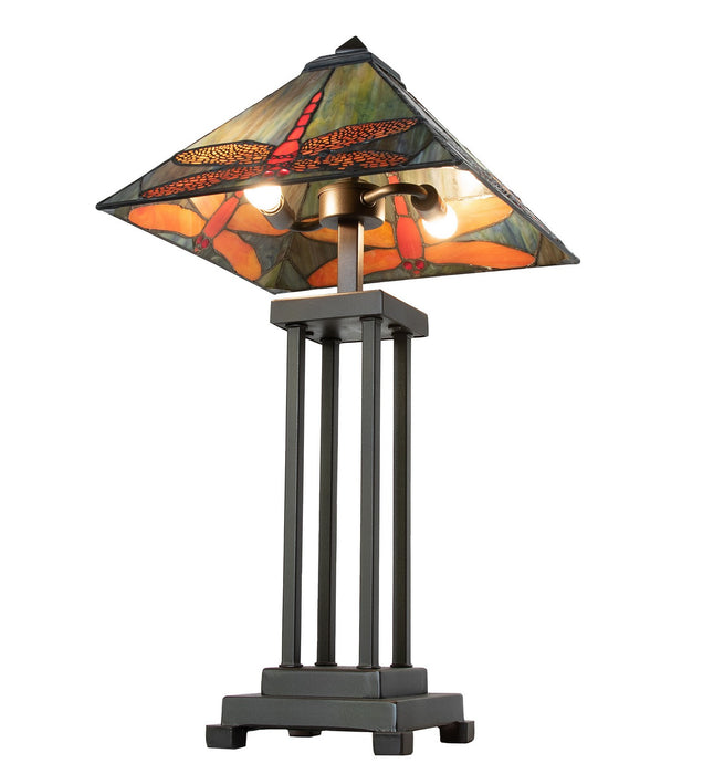 Meyda Tiffany 265031 Two Light Table Lamp