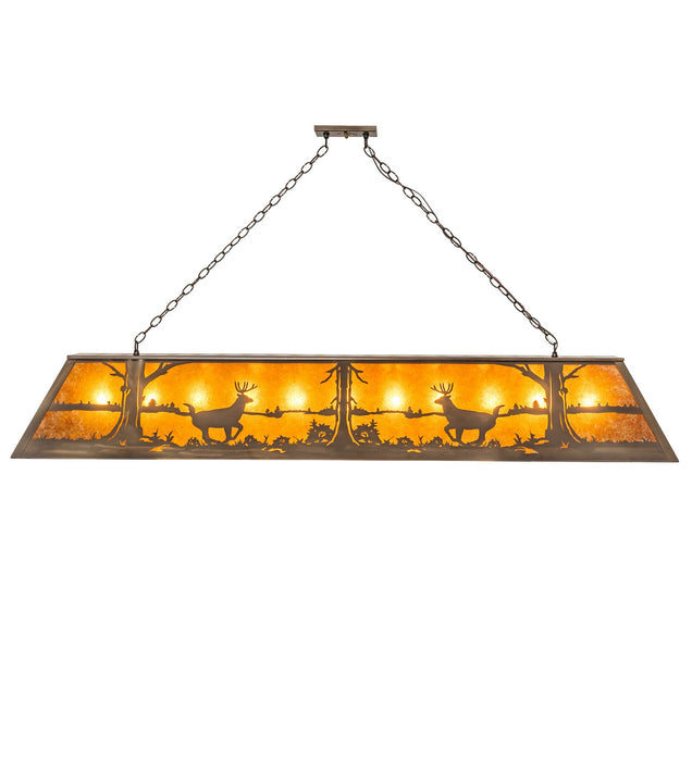 Meyda Tiffany 52310 11 Light Pendant, Antique Copper