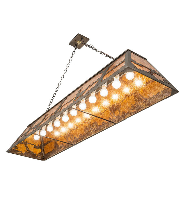 Meyda Tiffany 52310 11 Light Pendant, Antique Copper