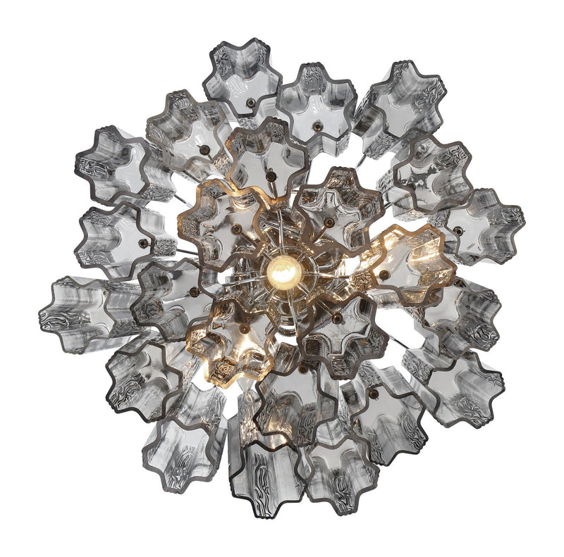 Crystorama ADD-300-CH-SM_CEILING Four Light Semi Flush Mount, Polished Chrome