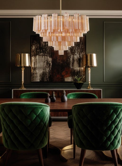 Crystorama ADD-316-AG-AM 16 Light Chandelier, Aged Brass