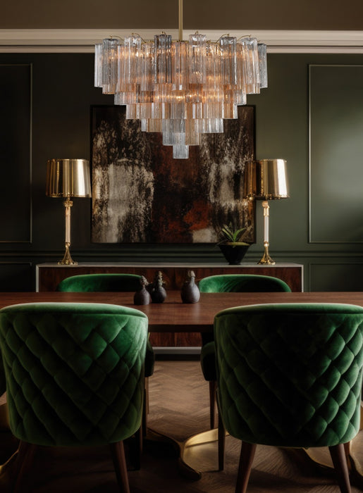 Crystorama ADD-316-AG-AU 16 Light Chandelier, Aged Brass