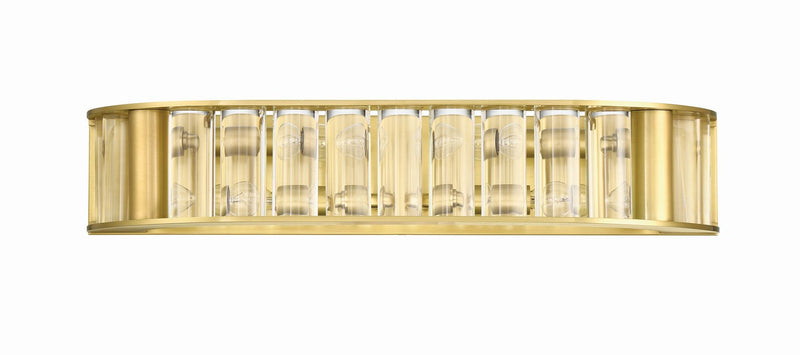 Crystorama FAR-6005-AG Four Light Bath, Aged Brass