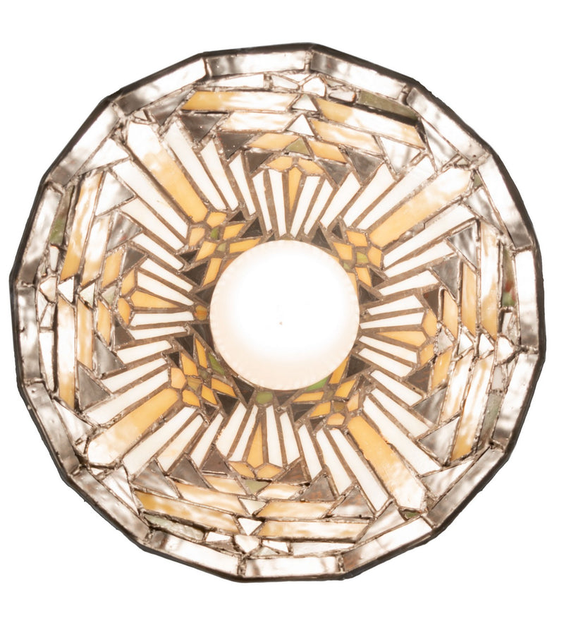 Meyda Tiffany 244753 One Light Pendant, Mahogany Bronze