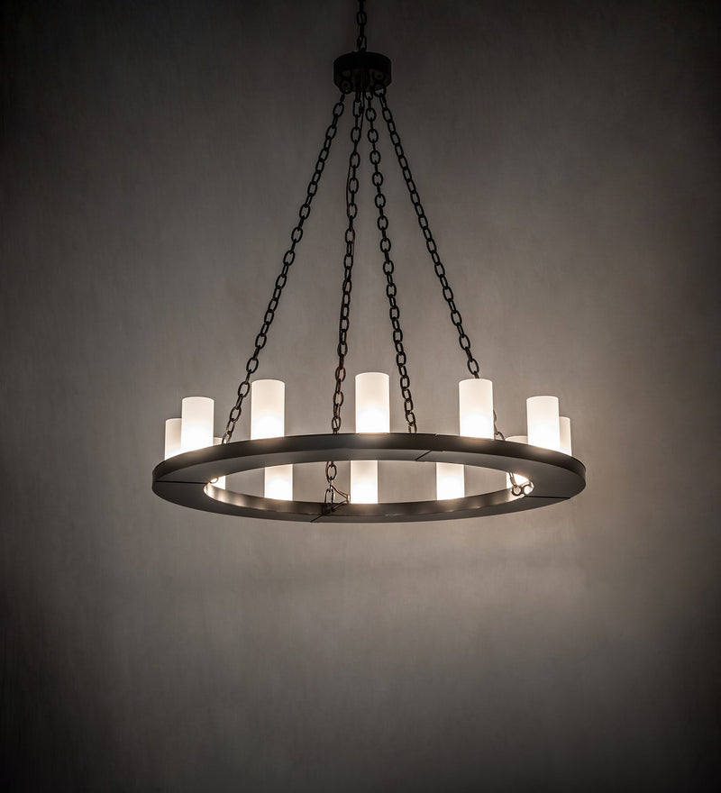 Meyda Tiffany 259181 12 Light Chandelier, Timeless Bronze