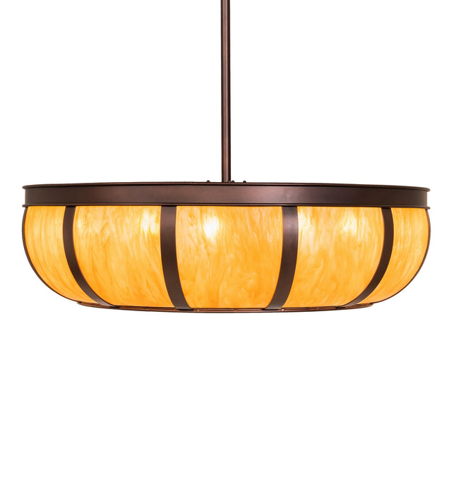 Meyda Tiffany 261212 16 Light Chandel-Air, Mahogany Bronze