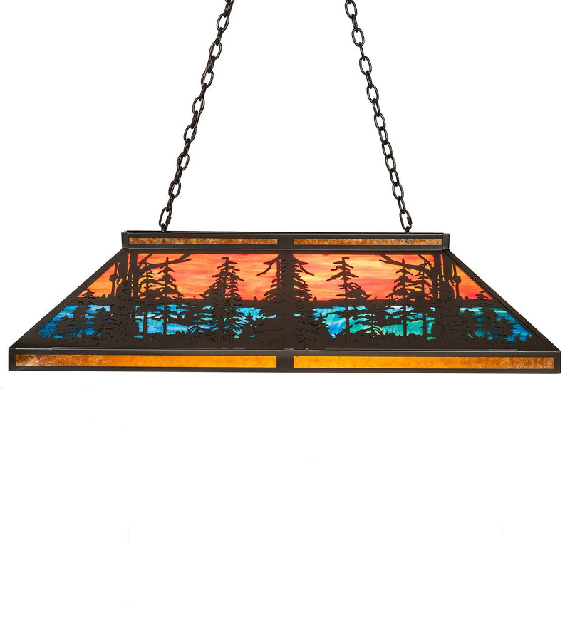 Meyda Tiffany 261494 Seven Light Pendant, Timeless Bronze