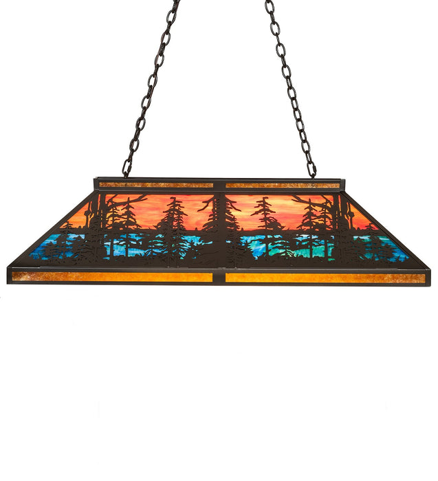 Meyda Tiffany 261494 Seven Light Pendant, Timeless Bronze