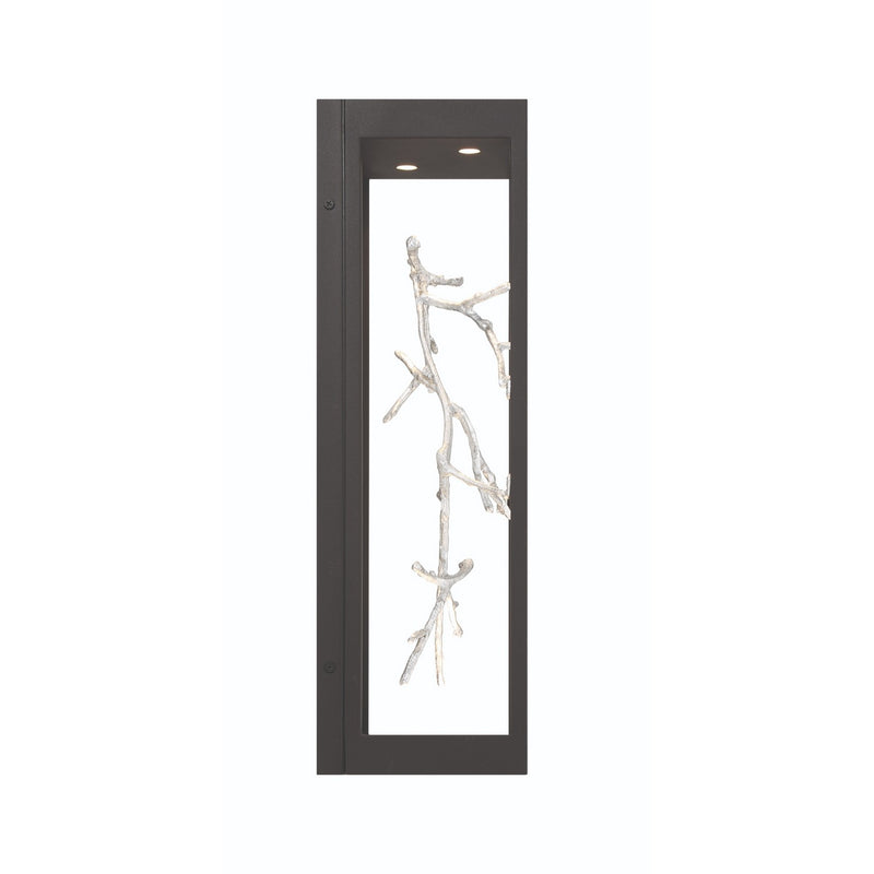 Eurofase 45699-023 LED Outdoor Wall Sconce, Silver-Black