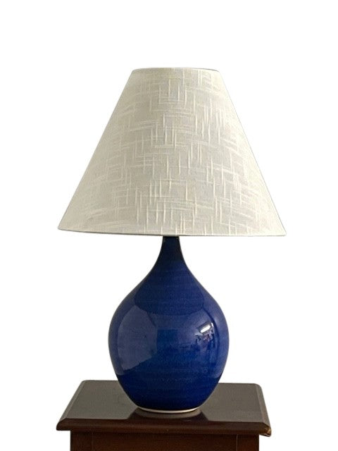House of Troy GS200-IMB One Light Table Lamp, Imperial Blue