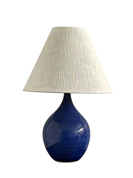 House of Troy GS200-IMB One Light Table Lamp, Imperial Blue