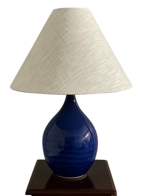 House of Troy GS300-IMB One Light Table Lamp, Imperial Blue
