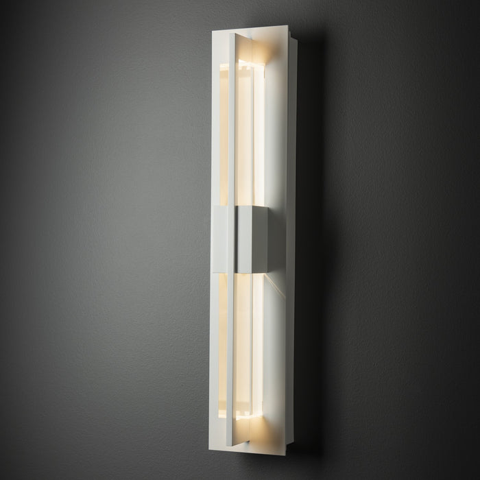 Hubbardton Forge 306415-LED-02-ZM0331 LED Outdoor Wall Sconce, Coastal White