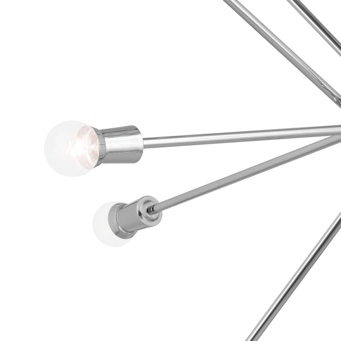 Kichler 52537CH 16 Light Chandelier, Chrome