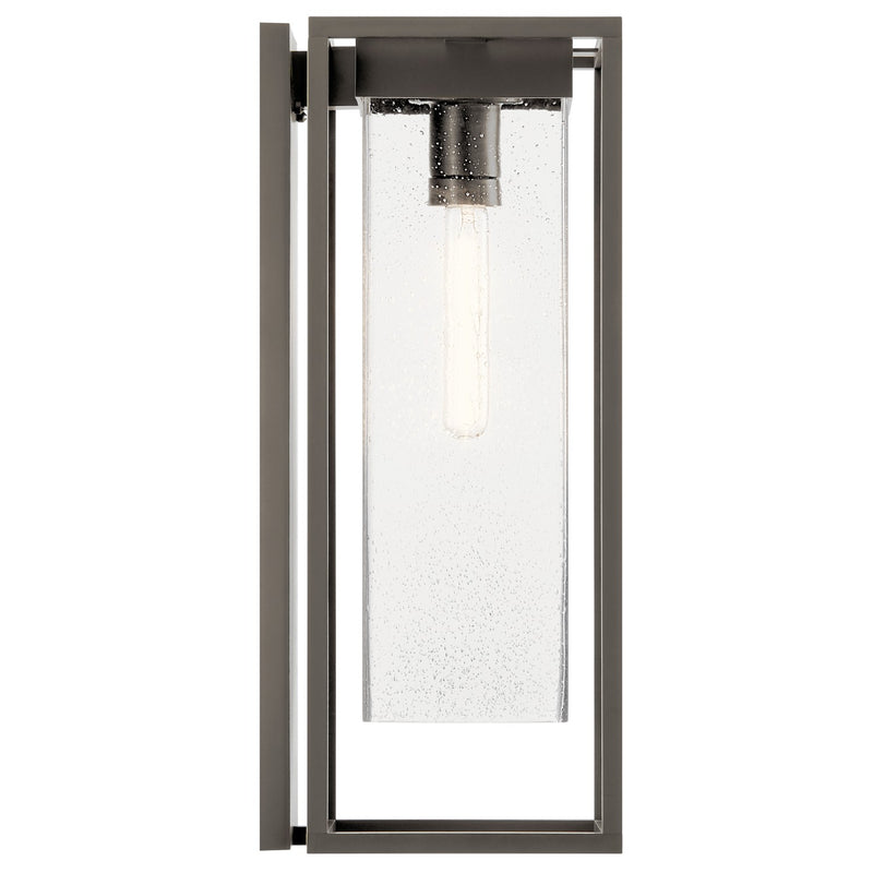 Kichler 59063OZ One Light Outdoor Wall Mount, Bronze