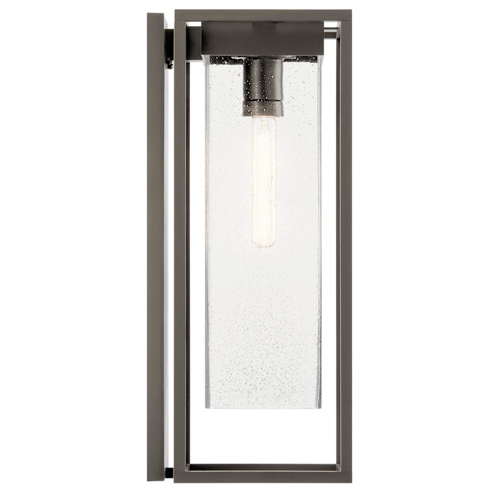 Kichler 59063OZ One Light Outdoor Wall Mount, Bronze