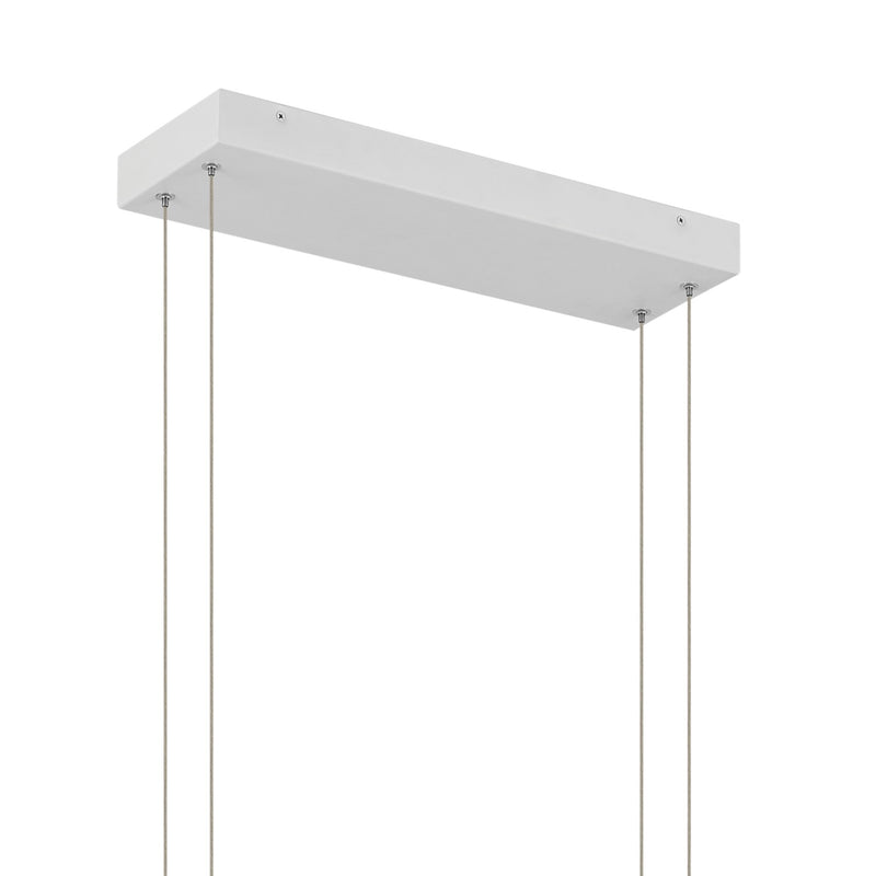 Kichler 84331WH LED Linear Chandelier, White