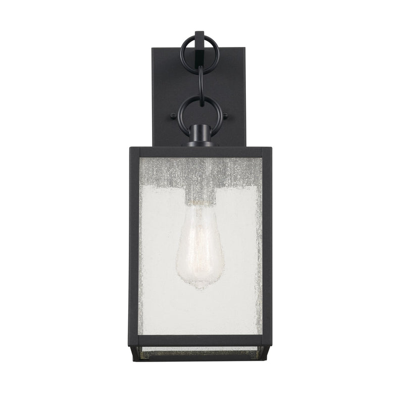 Kichler 59009BKT Three Light Outdoor Wall Mount, Black