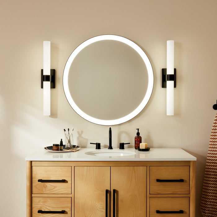 Kichler 83838 LED Linear Bath, Matte Black