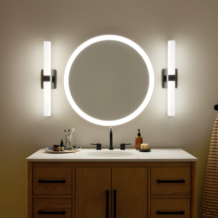 Kichler 83838 LED Linear Bath, Matte Black