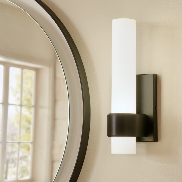 Kichler 83837 LED Wall Sconce, Matte Black