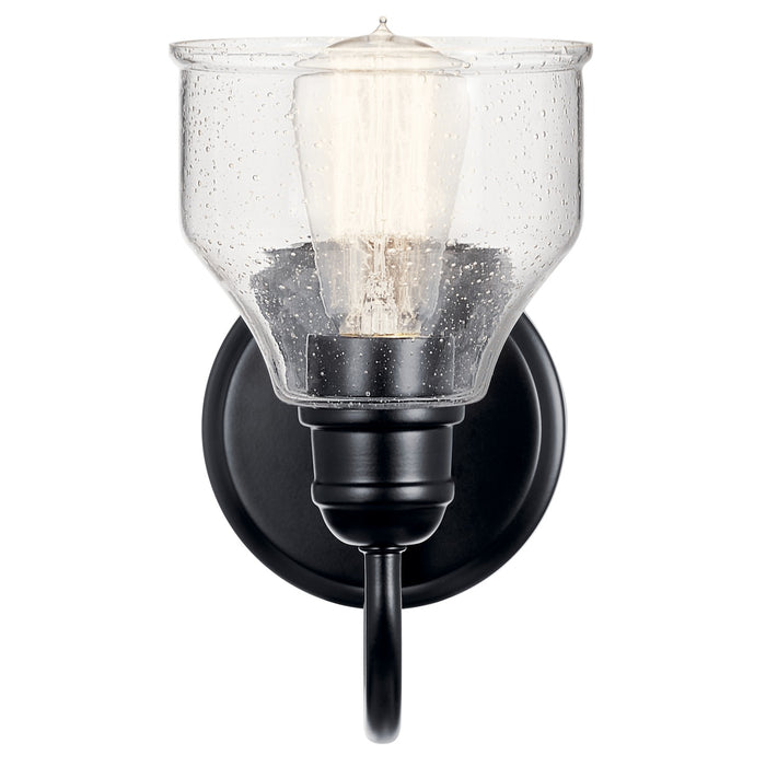 Kichler 45971BK One Light Wall Sconce, Black