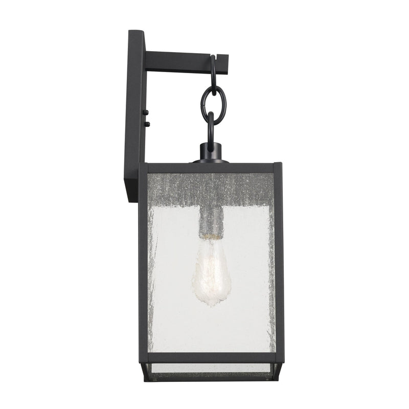 Kichler 59007BKT One Light Outdoor Wall Mount, Black Textured