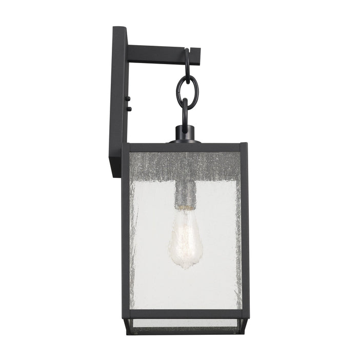 Kichler 59007BKT One Light Outdoor Wall Mount, Black Textured